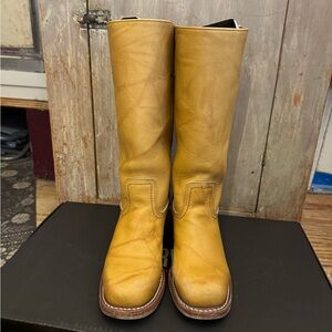 Frye Women's Combat Boots - Tan